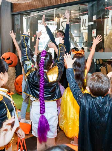 Así se vivió Halloween en Paseo Begonias.