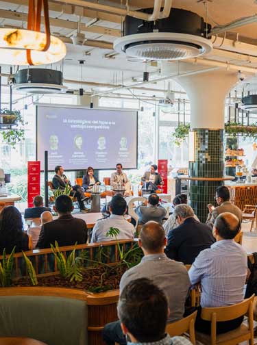 Popurrí: Sede del conversatorio sobre IA estratégica en Paseo Begonias.