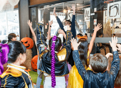Así se vivió Halloween en Paseo Begonias.